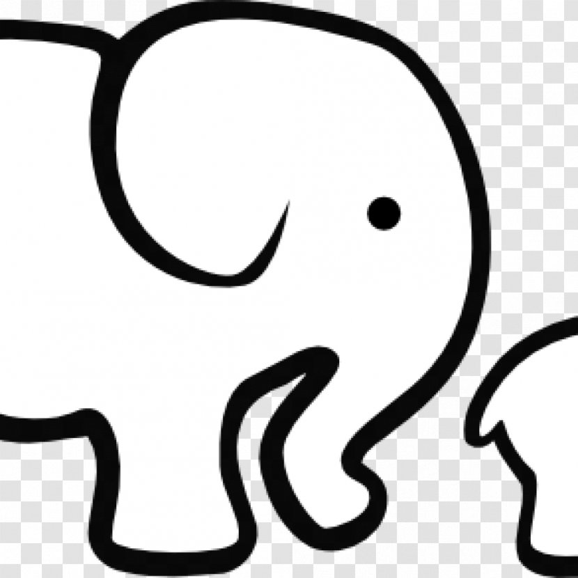 Clip Art Elephants Image Vector Graphics Illustration - Facial Expression Transparent PNG