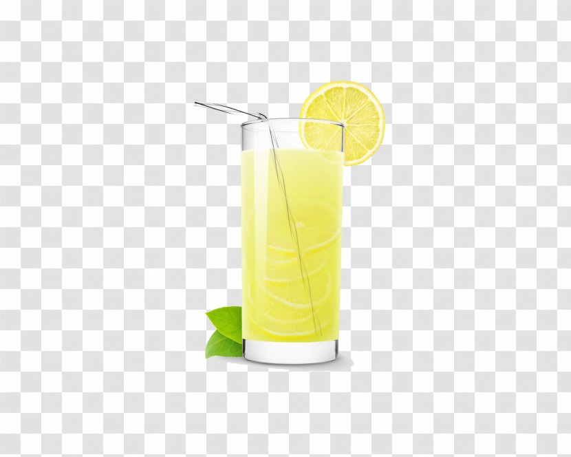 Lemonade Orange Drink Lemon-lime Illustration - Lemonlime - Lemon Juice Transparent PNG