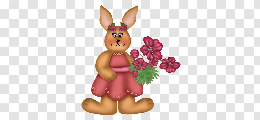 Easter Bunny Drawing Rabbit Cartoon - Rabits And Hares Transparent PNG