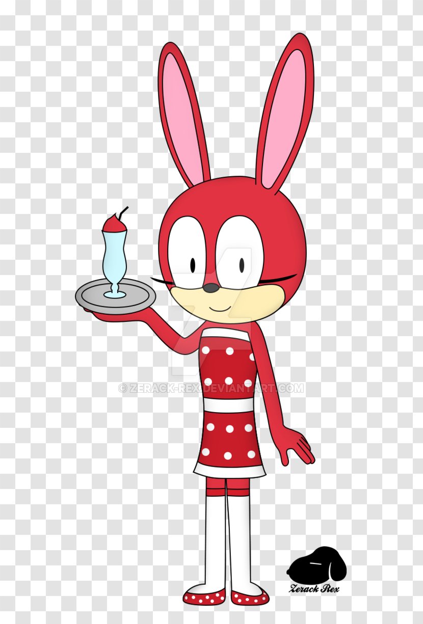 Easter Bunny Cartoon Clip Art - Mammal - Rex Rabbit Transparent PNG
