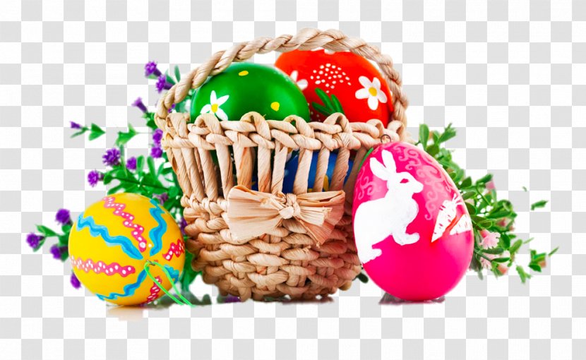 Easter Bunny Basket Egg - Stock Photography - HD Eggs Transparent PNG
