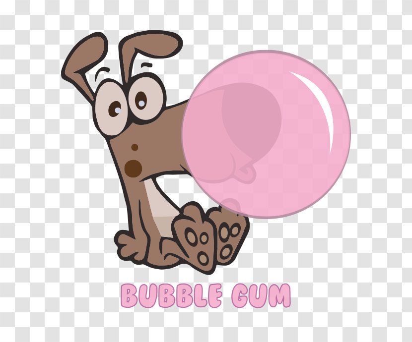 Chewing Gum Cat Bubble Drawing - Flower - Natural Flyer Stock Image Transparent PNG