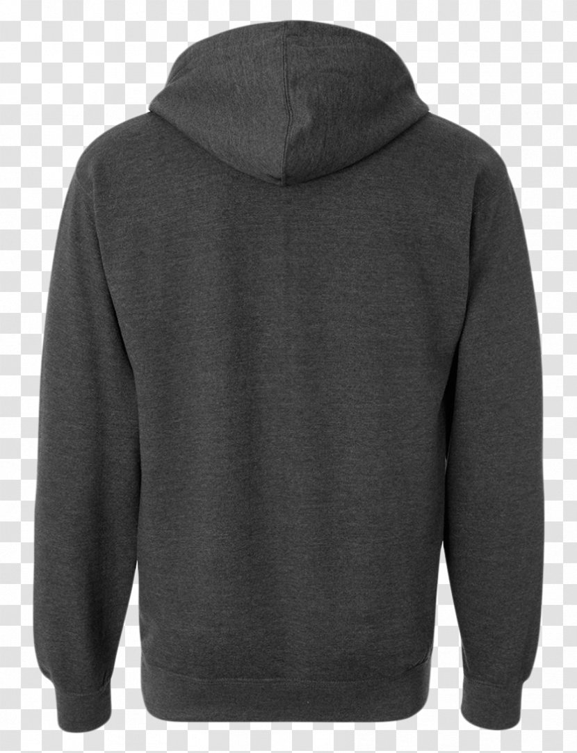 Hoodie Jacket T-shirt Sweater Clothing - Hood - Charcoal Transparent PNG