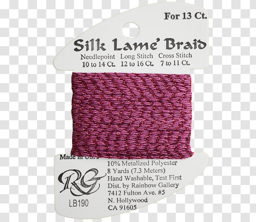 Yarn Lamé Silk Twine Needlepoint - Thread Transparent PNG