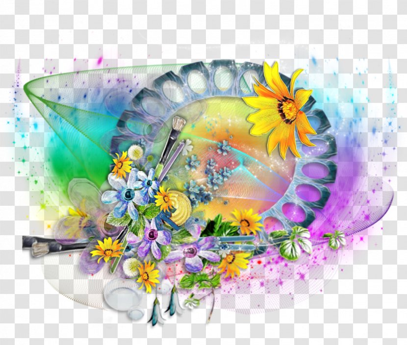 Desktop Wallpaper Floral Design Computer - Pollinator Transparent PNG