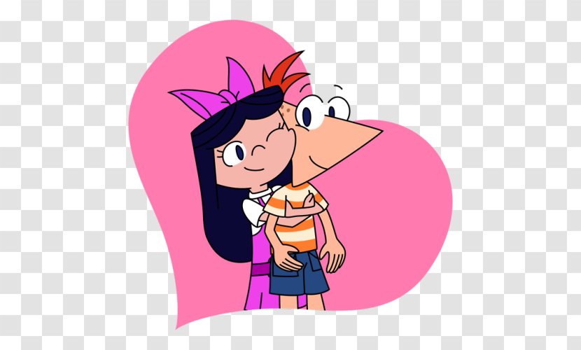 Phineas Flynn Isabella Garcia-Shapiro Trixie Tang Illustration Boy - Heart - Timmy Transparent PNG