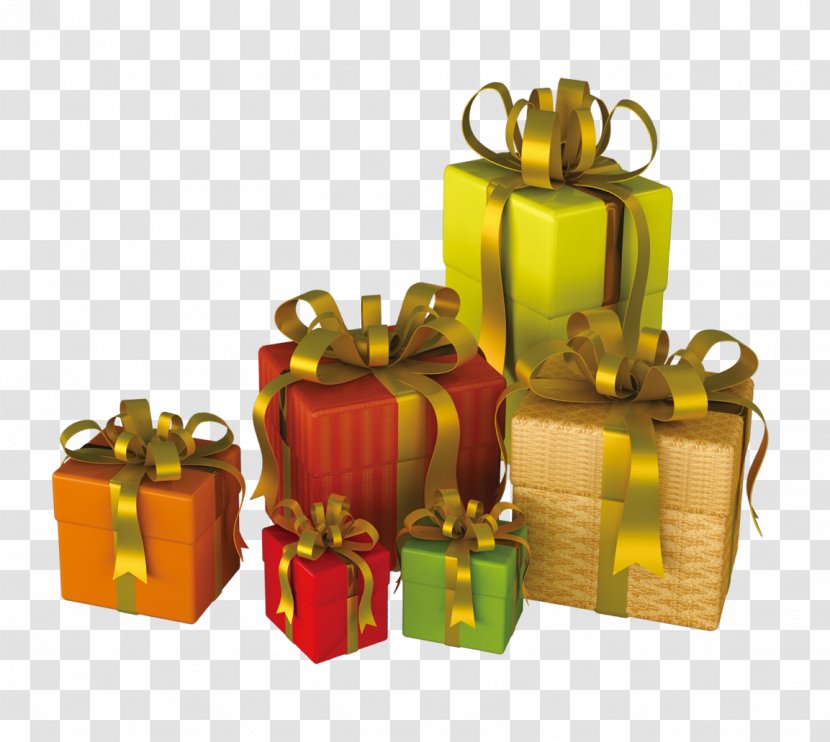 Gift New Year - Box Transparent PNG