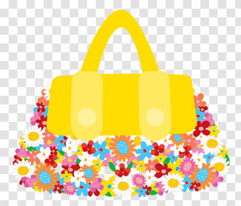 Paper Bag Vector Graphics Clip Art - Yellow - Wrapped Flower Transparent PNG