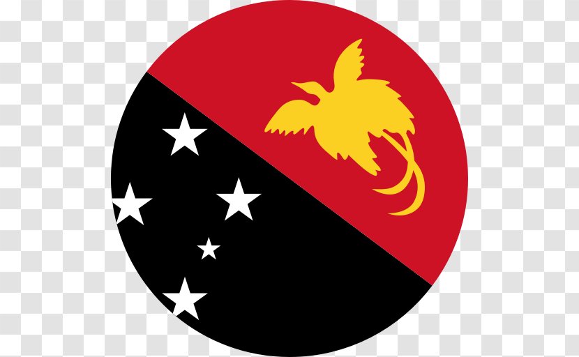 Papua New Guinea Flag. - National Symbol Transparent PNG