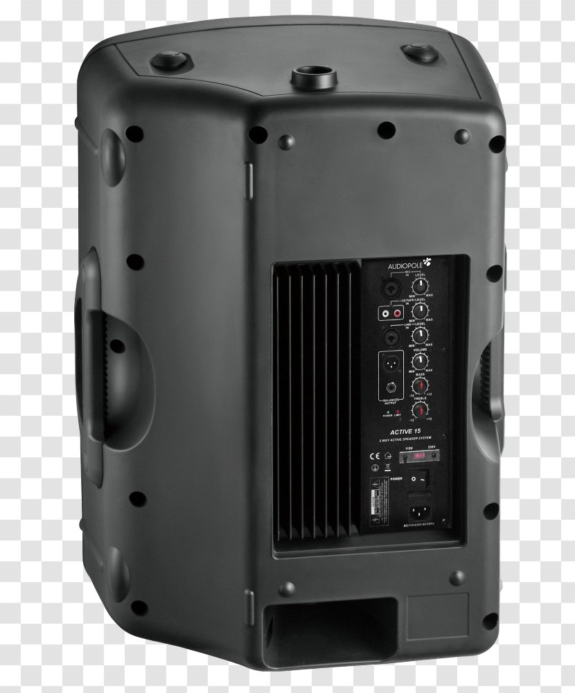 Subwoofer Sound Computer Speakers Powered XLR Connector - Multimedia - Active Events Transparent PNG