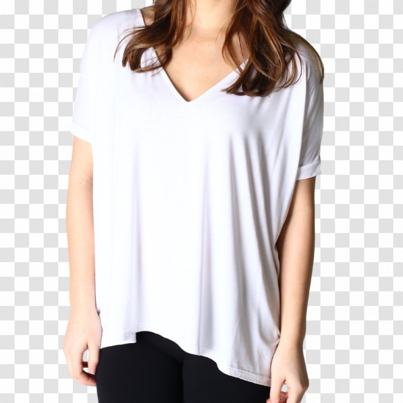 Sleeve T-shirt Top Blouse Clothing - Child - White Short Sleeves Transparent PNG