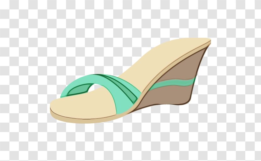 Shoe Footwear - Wedge Leather Transparent PNG