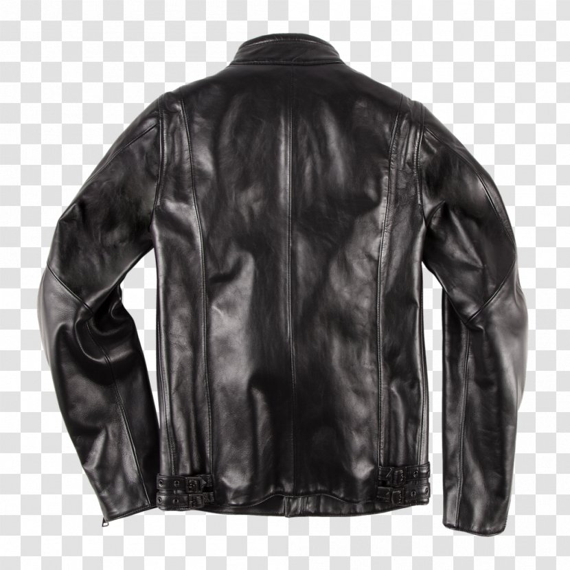 Leather Jacket Blouson Motorcycle - Blouse Transparent PNG