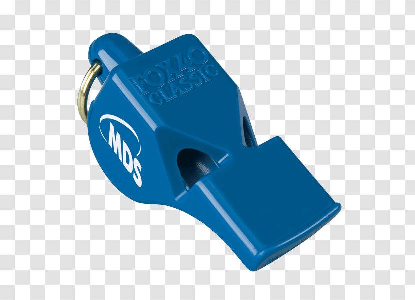 Fox 40 Whistle Association Football Referee Blue - Hardware - Event Promotions Transparent PNG