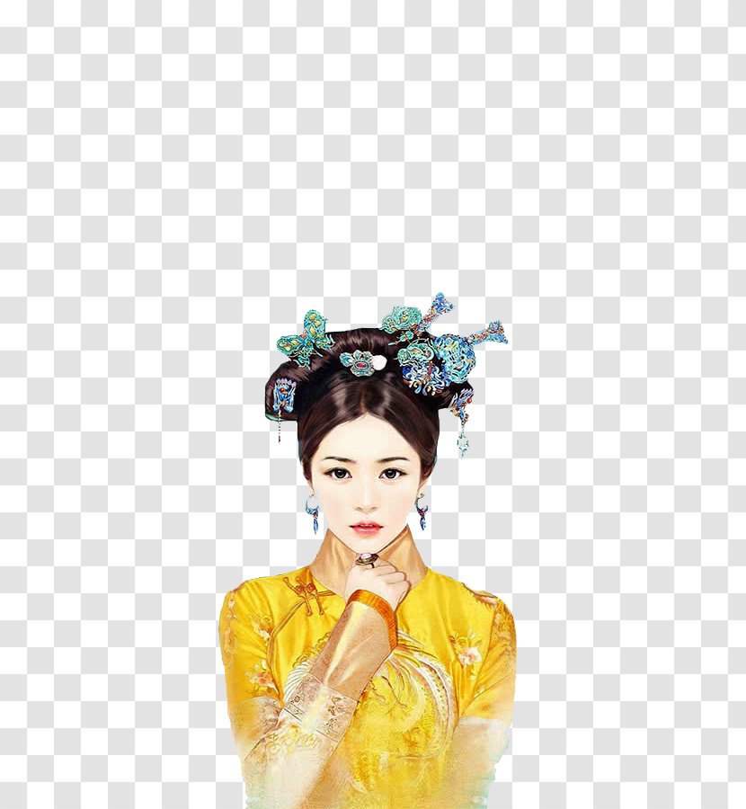 Empress Xiaochengren Qing Dynasty Hu1eadu Cung Chxe2n Huyxean Truyu1ec7n U5c0fu8aaa U8d77u70b9u4e2du6587u7f51 - Woman - Palace Transparent PNG