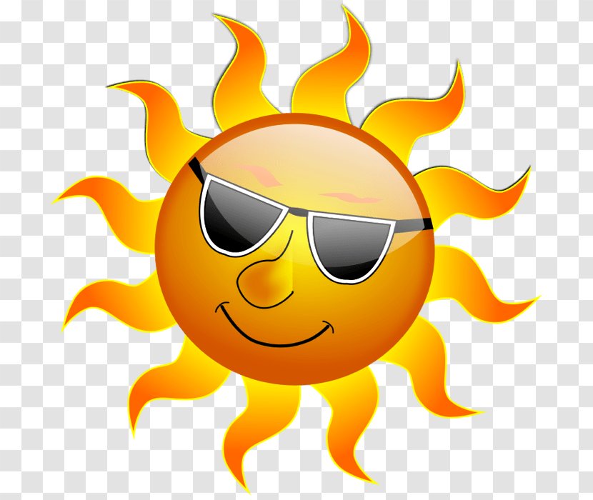 Download Clip Art - Eyewear - Cartoon Sunshine Pictures Transparent PNG