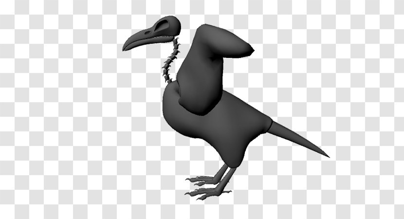 Beak Water Bird White Wildlife - Horror Character Transparent PNG