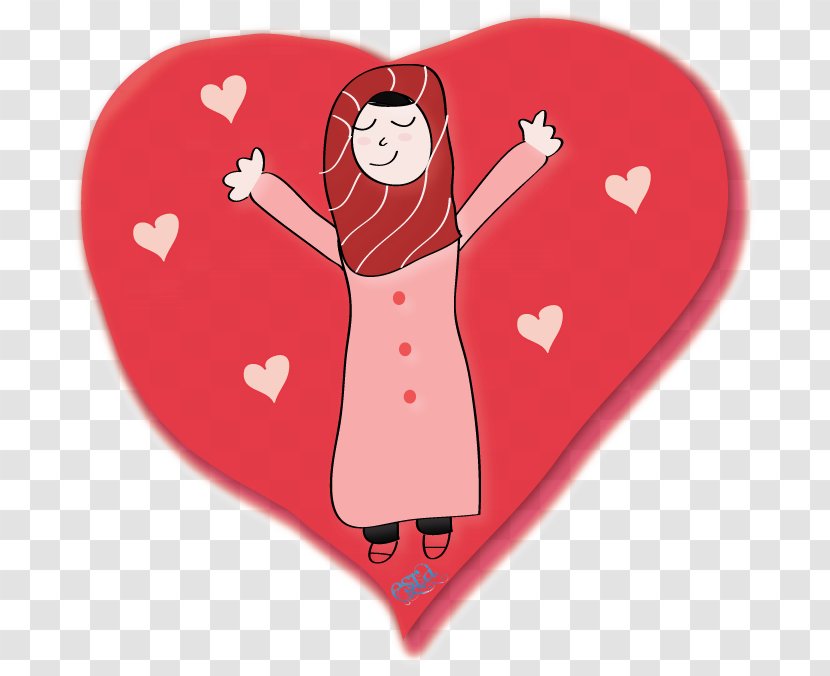 Cartoon Valentine's Day Character Fiction - Frame - Eid Ul Fitr Transparent PNG
