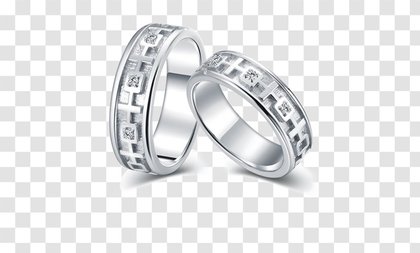 Wedding Ring Double Happiness Jewellery - Body Jewelry Transparent PNG
