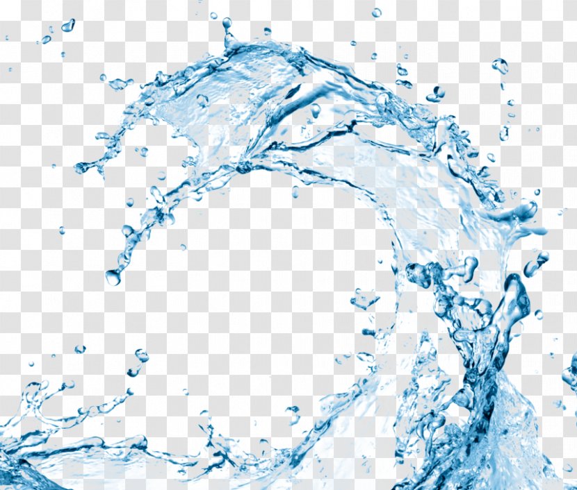 Water Drop Drawing Splash Transparent PNG