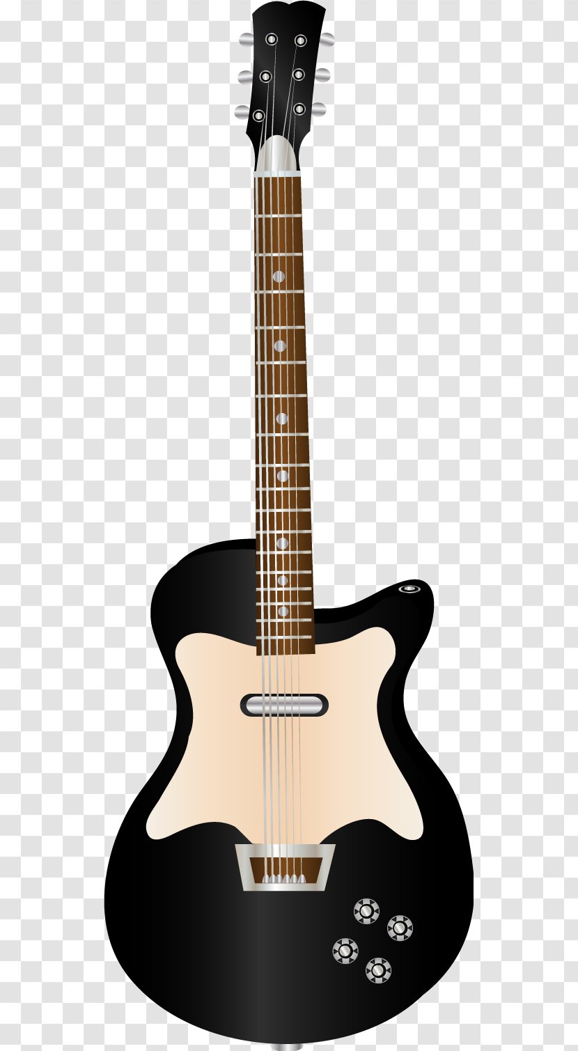 Gibson Les Paul Musical Instrument Electric Guitar - Flower - Vector Transparent PNG