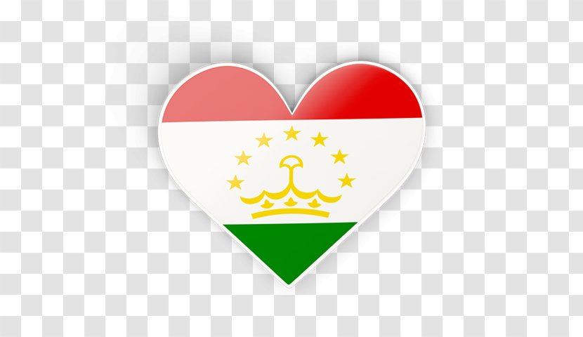 Stock Photography Heart Royalty-free Flag Of Tajikistan Transparent PNG