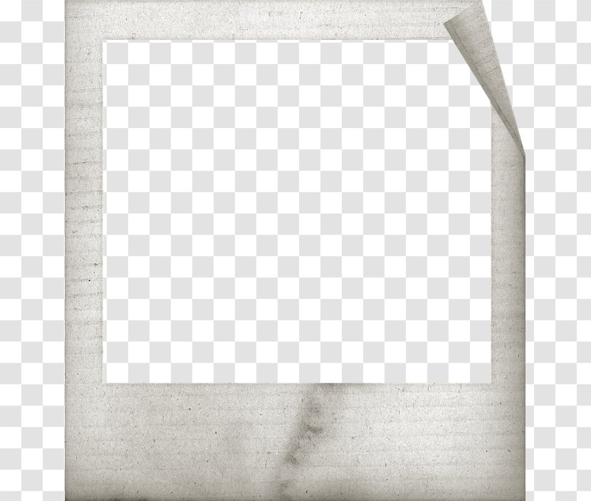 Paper Picture Frame Material - Rectangle - White Transparent PNG