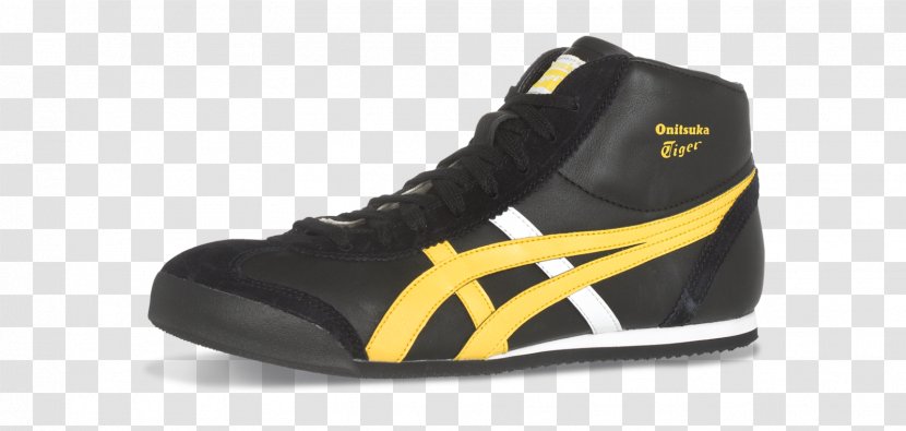 Sneakers Sportswear Shoe Onitsuka Tiger - Black - Yellow Transparent PNG