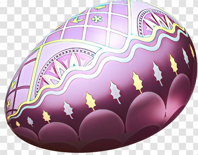 Easter Egg Purple Sphere - Ball Transparent PNG
