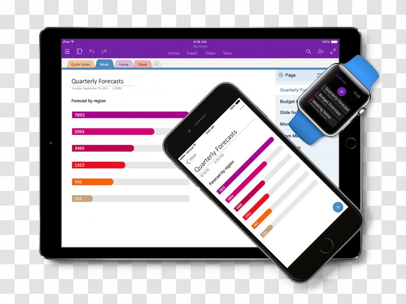 Microsoft OneNote Evernote Note-taking - Notebook Transparent PNG