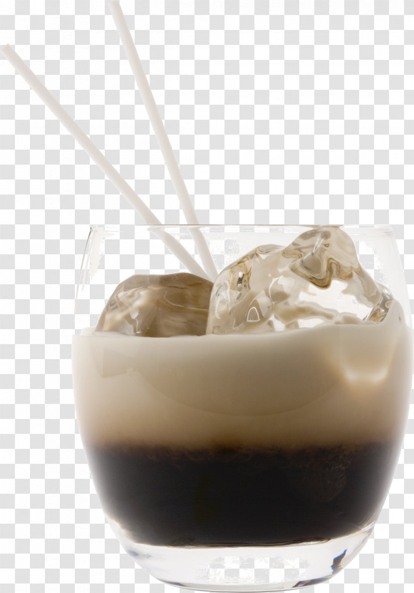 Affogato White Russian Iced Coffee Cocktail Baileys Irish Cream - Liqueur Transparent PNG