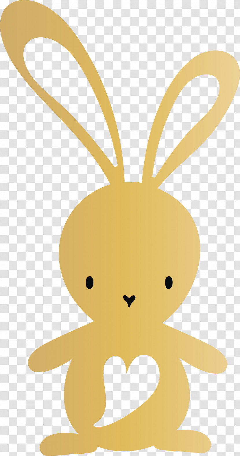 Cartoon Yellow Animal Figure Transparent PNG