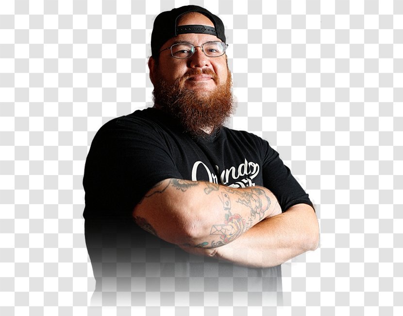 Hart & Huntington Tattoo Co. Orlando Artist T-shirt - Arm - Nate Grey Transparent PNG
