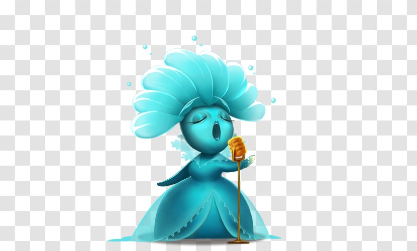 Flappy Q Ghost Cartoon Animation Drawing Designer - Blue Wizard Edition Figures Transparent PNG
