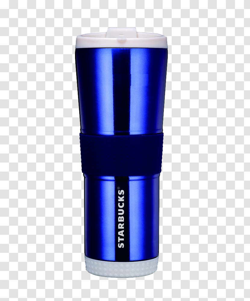 Coffee Cup Starbucks - Electric Blue Transparent PNG