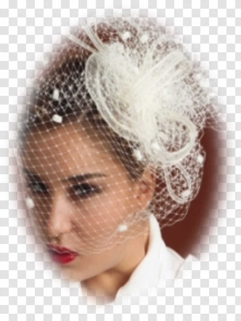 Headpiece Veil Forehead Bride - Headgear Transparent PNG