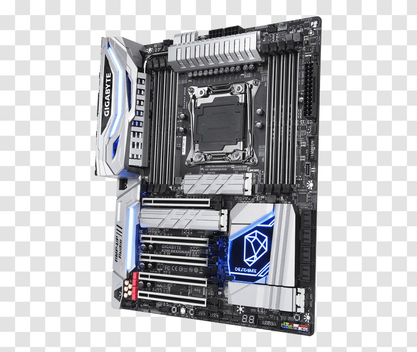 LGA 2066 Intel X299 Core I9 Motherboard - Thunderbolt Transparent PNG