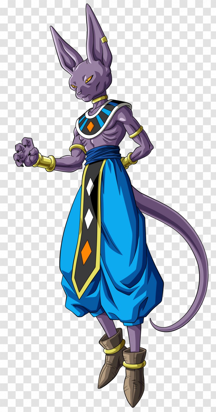 Beerus Goku Dragon Ball Heroes Cosplay - Watercolor - God Of War Transparent PNG