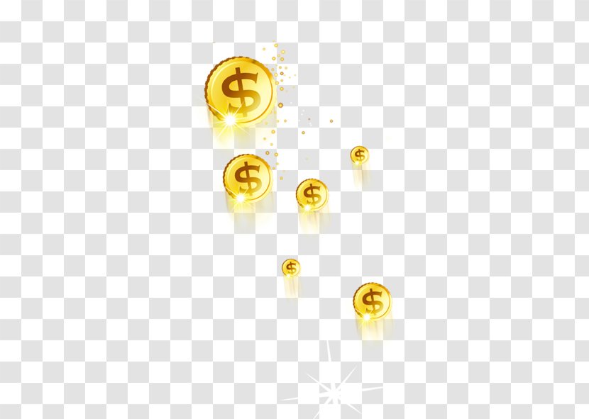 Gold Coin Download - Point Transparent PNG