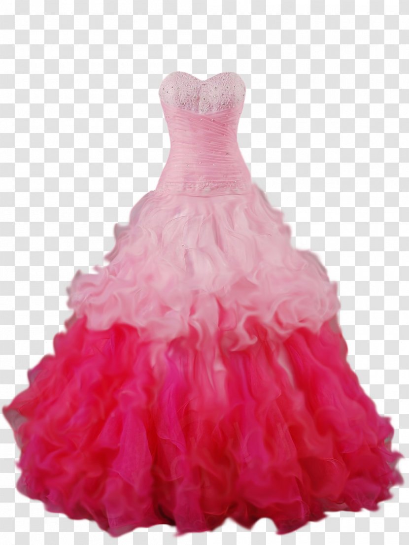 Wedding Dress Evening Gown Ball - Quincea%c3%b1era Transparent PNG