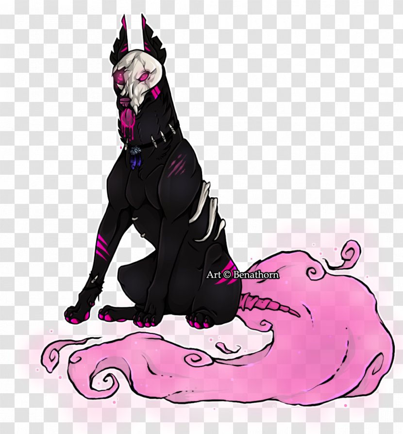 Dog Horse Pink M Clip Art - Carnivoran Transparent PNG