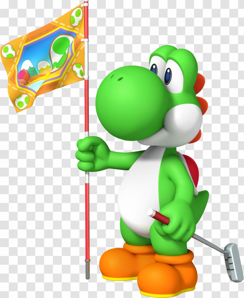 Mario Golf: World Tour & Yoshi Toadstool Video Game - Grass Transparent PNG