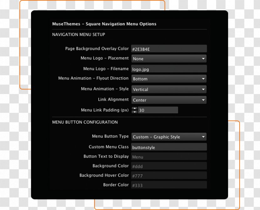 Adobe Muse Software Widget Button Table - Navigation Menu Transparent PNG