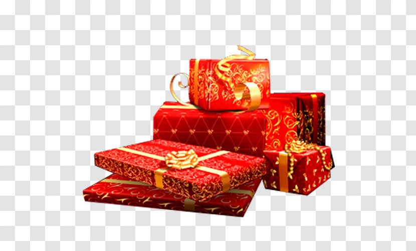 Gift Chinese New Year Box Traditional Holidays - Christmas Transparent PNG