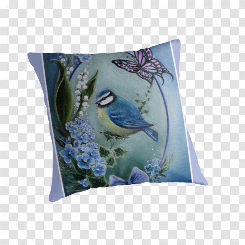 Cushion Throw Pillows Blue Purple Innovation - Lily Of The Valley Transparent PNG