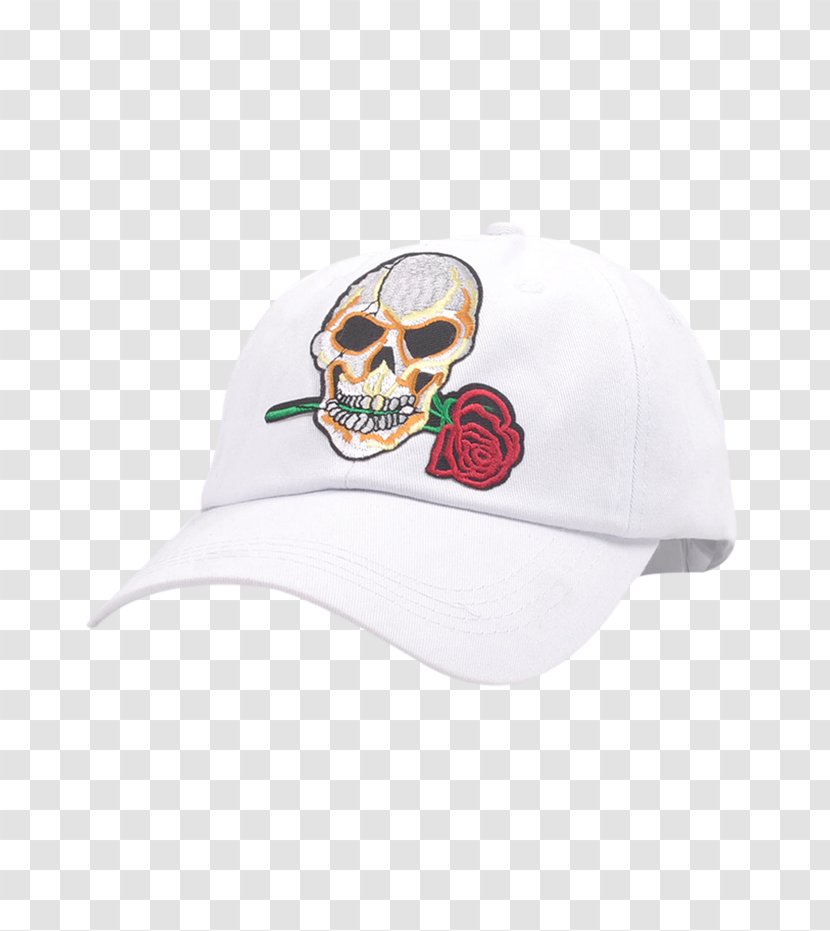 Baseball Cap Font - Skull Hat Transparent PNG