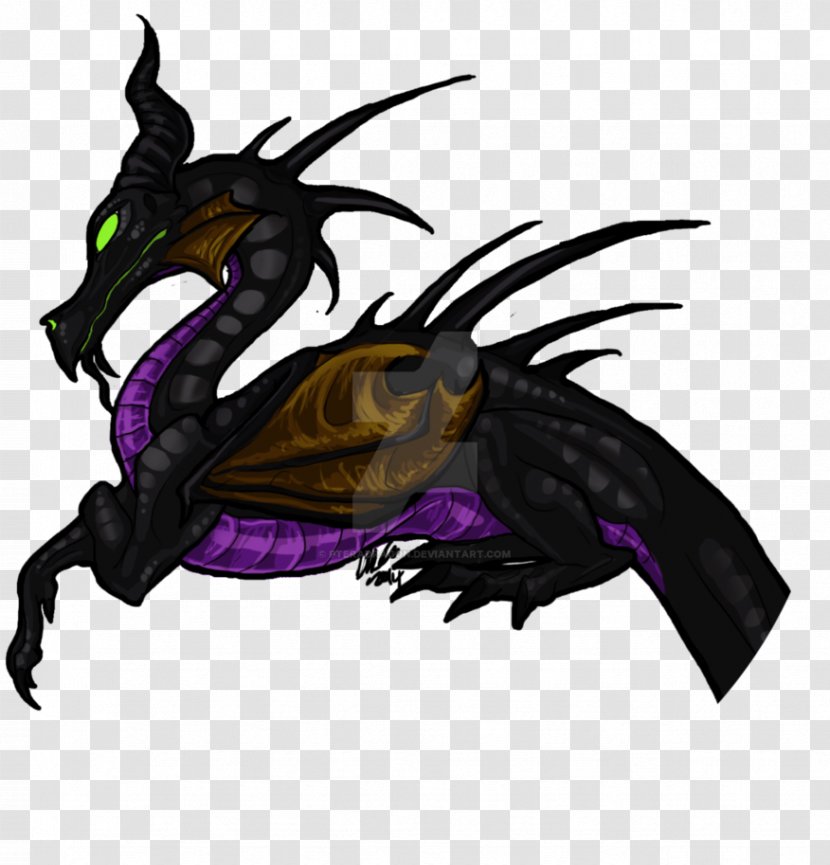 Maleficent Dragon Rainbow Dash Horse .com - Tail Transparent PNG