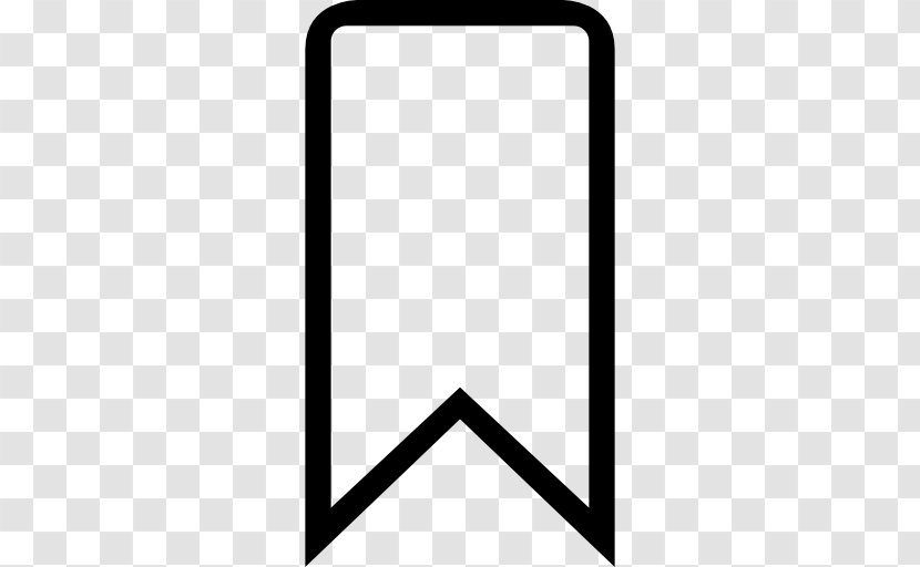 Bookmark - Triangle - Vertical Banner Transparent PNG