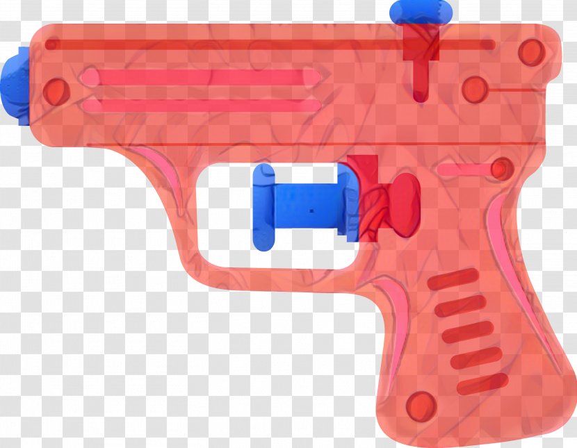 Gun Cartoon - Water - Grip Laser Guns Transparent PNG