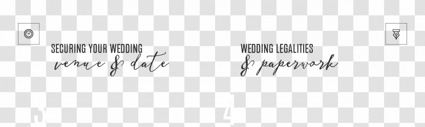 Logo Document White - Number - Day Dream Wedding Transparent PNG